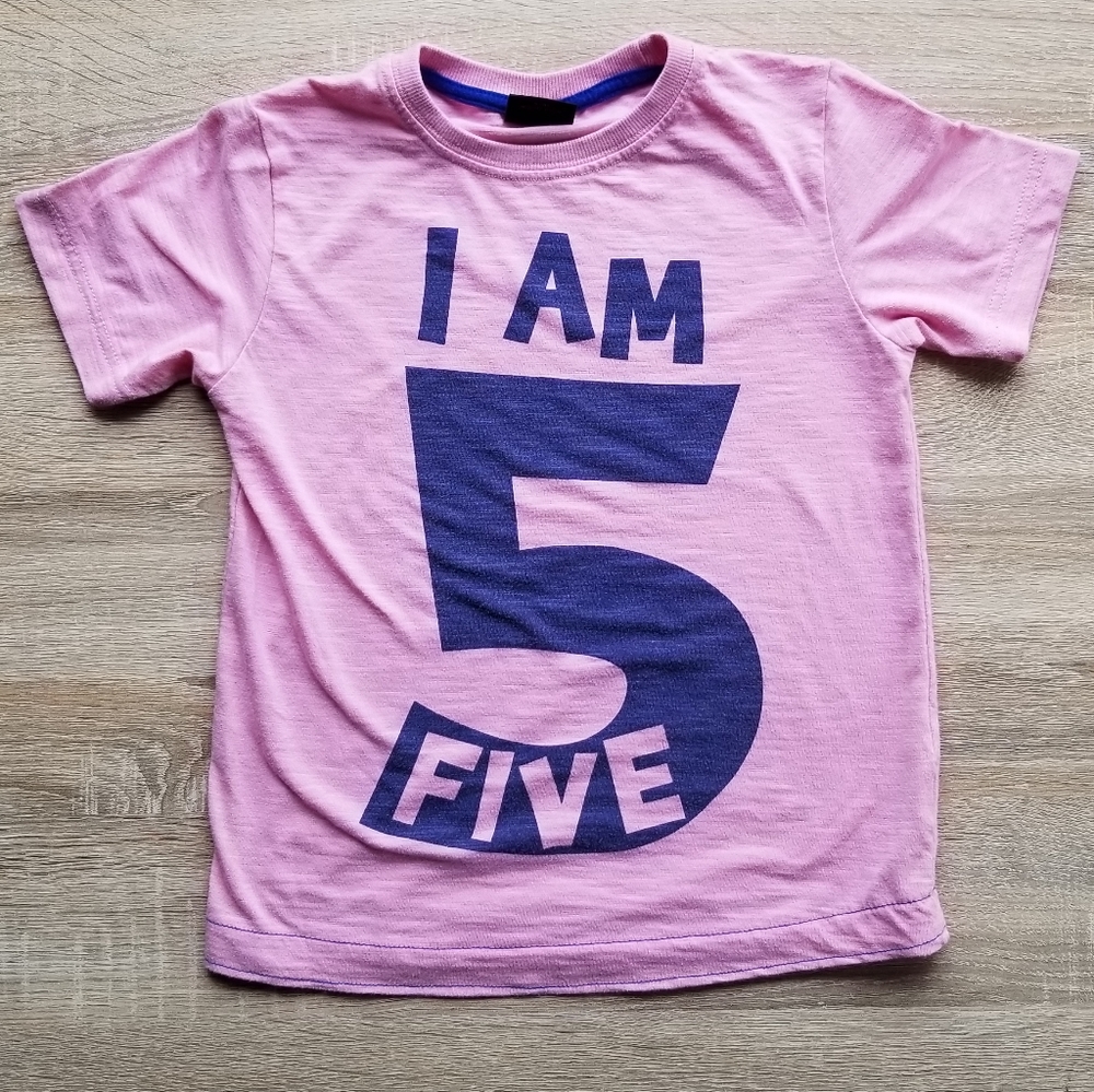 2010 Next Direct "I am 5!" Birthday tee!
